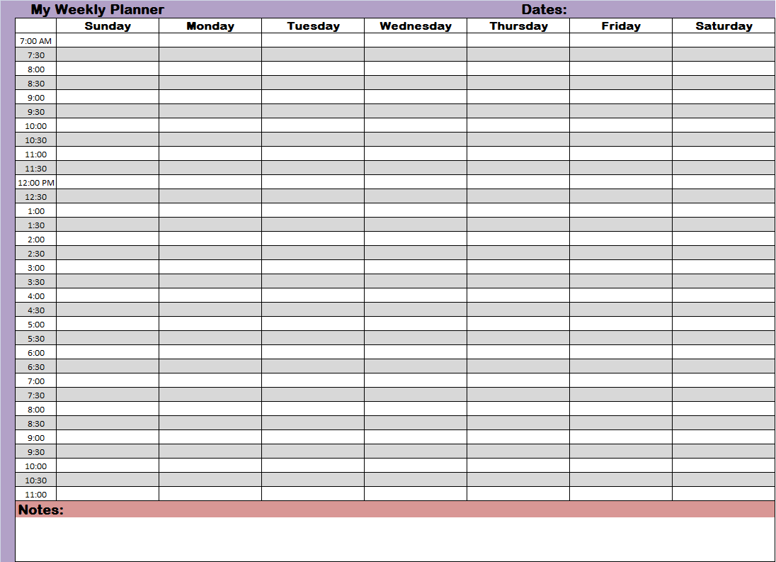 weekly planner military bralicious co time management calendar template