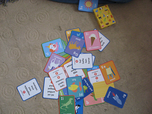 Flash cards sample